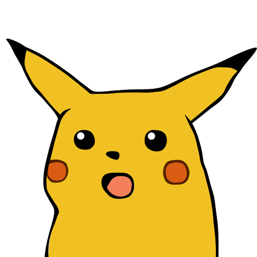 Surprised reaction
